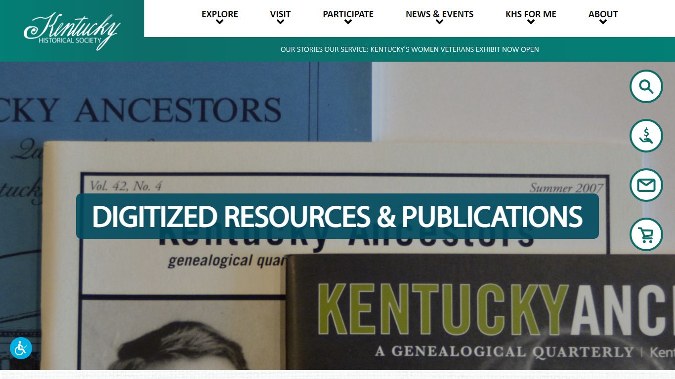 Digitized Kentucky Ancestors | Kentucky Historical Society